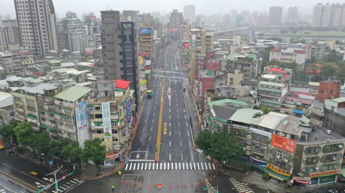 圖1重慶南路-和平西路空拍照片1