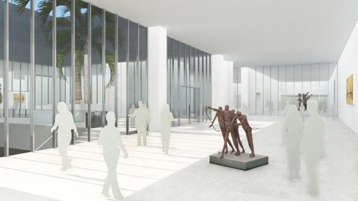 圖3大廳望向多形式展演廳