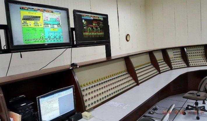 圖7信義快速道路監控中心監控室照片 (更新前)