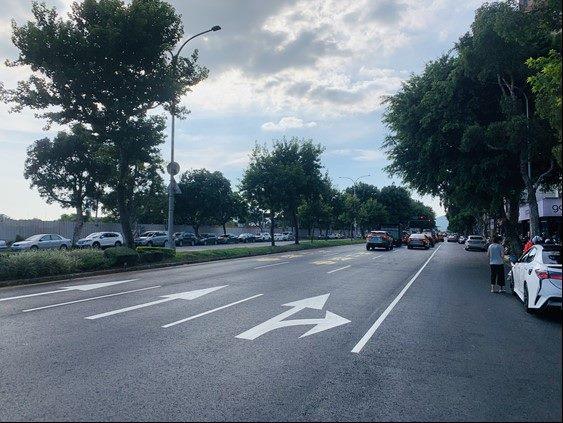 圖5 文林北路路面更新完成2