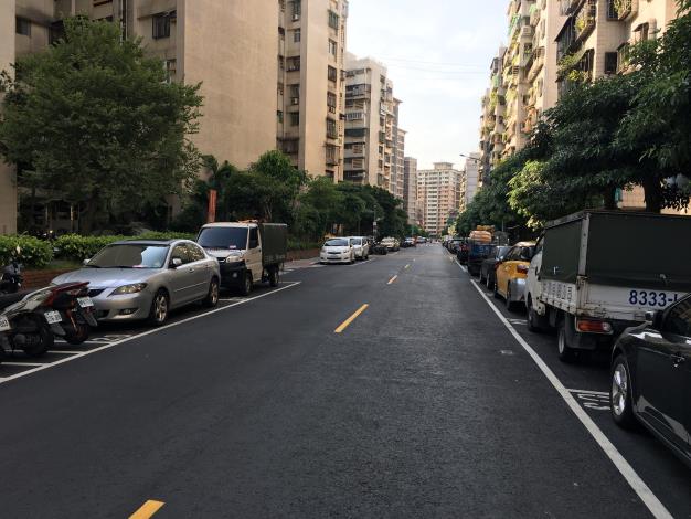 圖7、國興路路面更新完成2