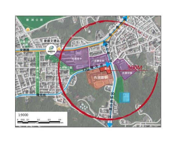 圖1 工程基地位置