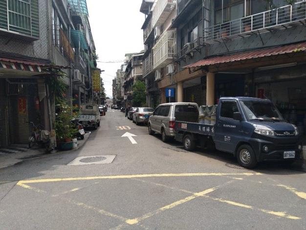 圖5. 武成街巷尾路面施工前