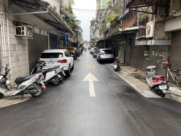圖2. 武成街完工現況