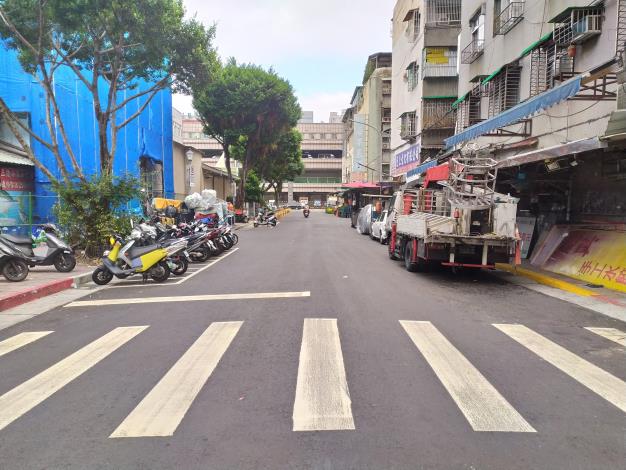 圖3臺北魚市後巷(民族東路410巷2弄至龍江路356巷) 施工後照片-1