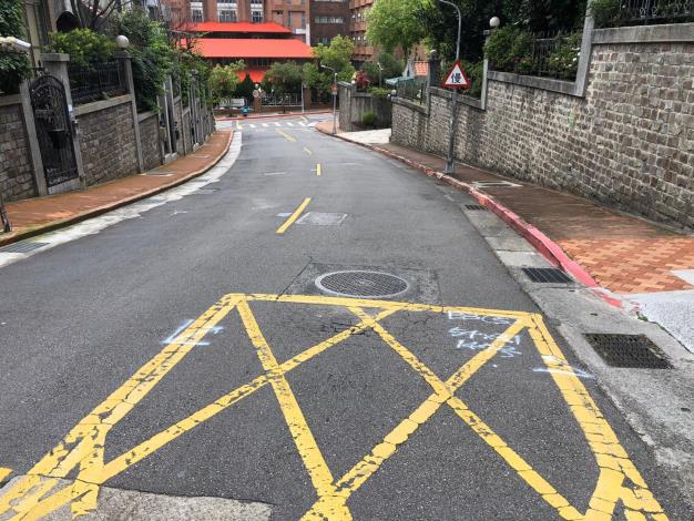 圖6、政大二街路面施工前