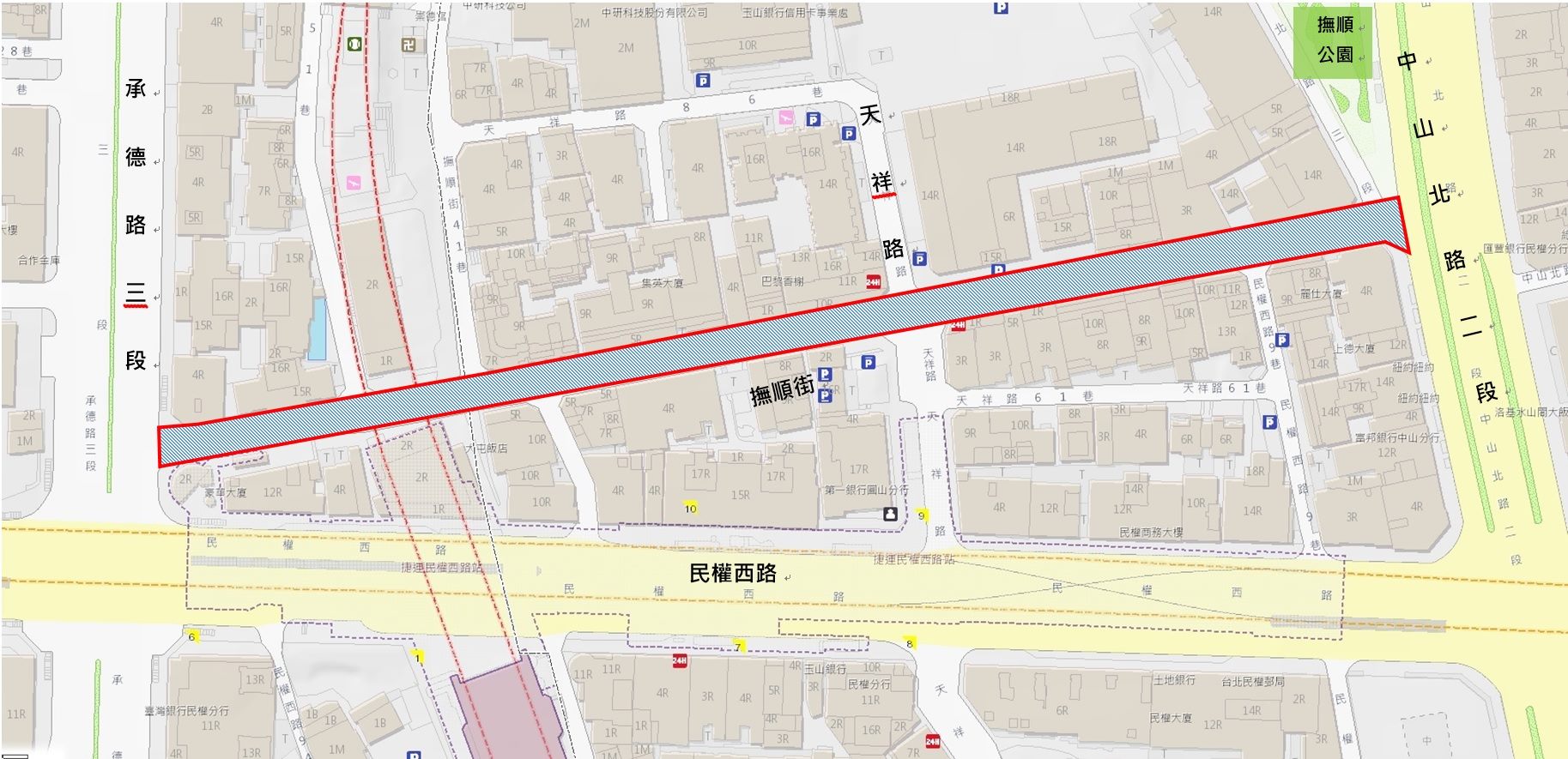 臺北市政府工務局 新聞發佈 鋪面更新 孔蓋下地 撫順街一路悠行
