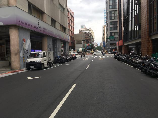 圖6、紹興南街路面更新完成
