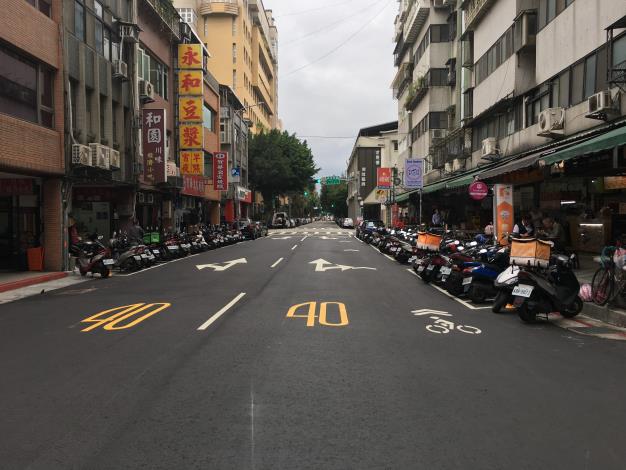 圖5、紹興南街路面施工後