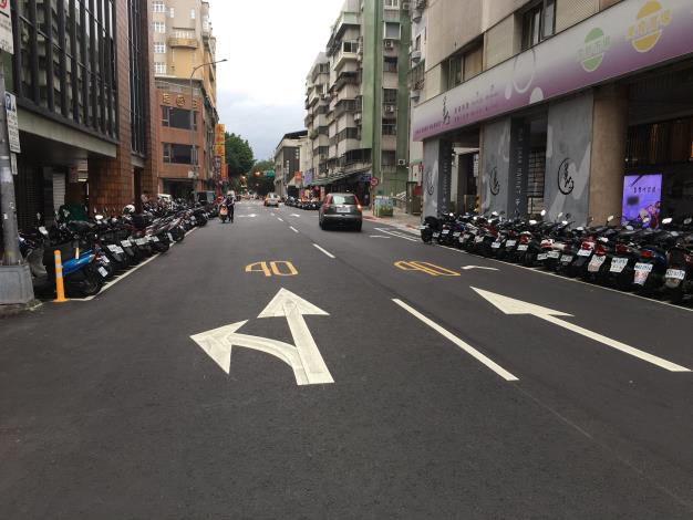 圖3、紹興南街路面施工後