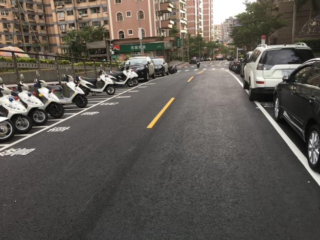 圖4 星雲街路面施作後1