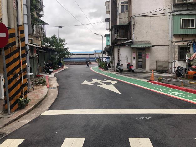 圖6北投區中央北路3段1巷路面照片(更新後)