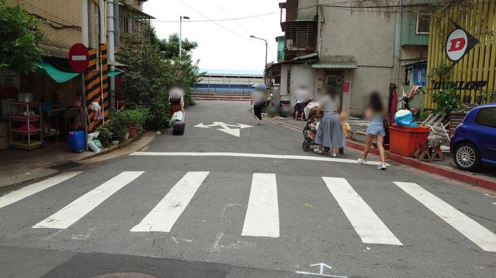 圖5北投區中央北路3段1巷路面照片(更新前)