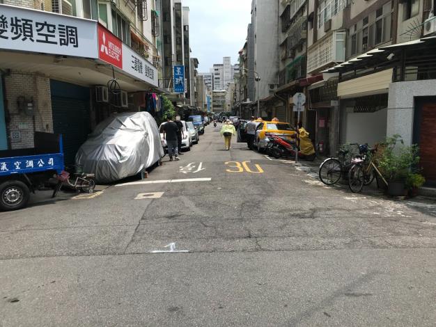 圖3、樂業街159巷路面施工前