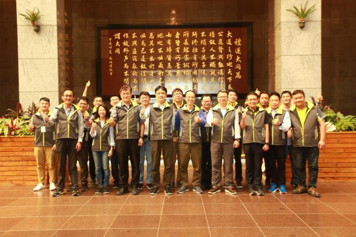 圖4. 臺北市政府工務局考評工作人員大合照