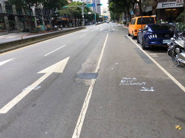 圖4施工前(近潮州街口)