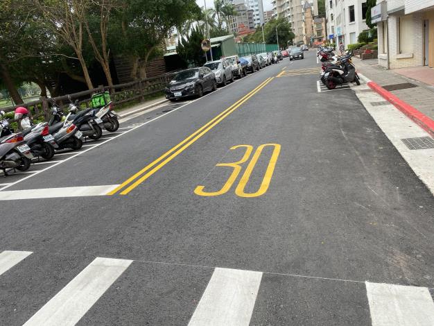 圖6 內湖路二段103巷路面施作後2