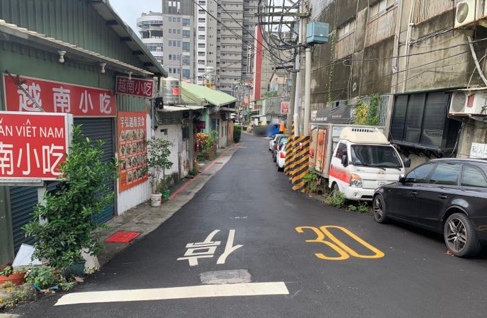 圖2北投區大度路3段296巷全景照