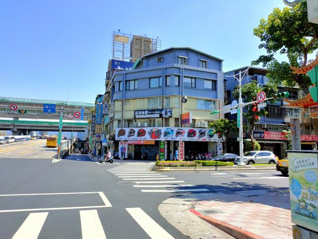 圖6 承德敦煌人行天橋東側跨敦煌路段拆除施工後照片-2