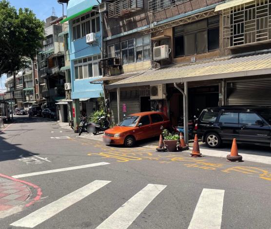 圖05-北投區豐年路2段路面照片(更新前)