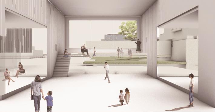 圖4教育服務空間示意圖