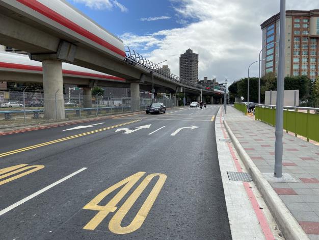 圖3 大業路527巷車道拓寬後照片