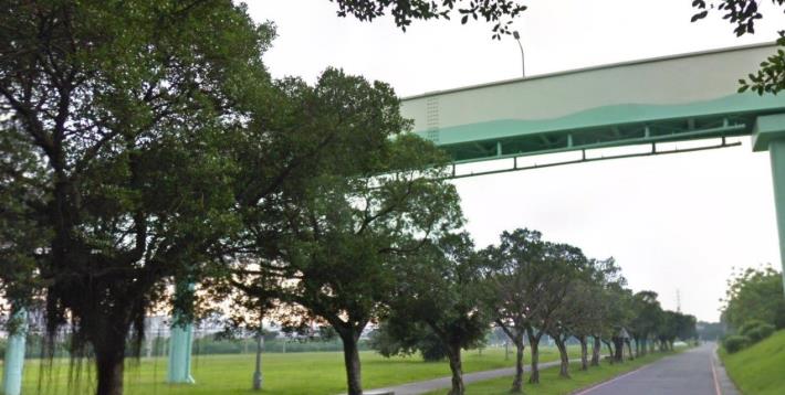 圖6環南三段人行天橋施工前3