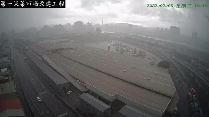 圖4 下午13時19分影像 雨勢緩和