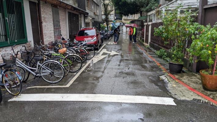 圖3溫州街74巷4弄巷路面施工前1