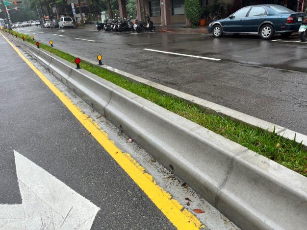 圖2分隔島更新完成情形