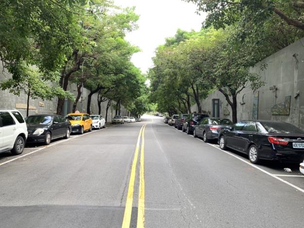 圖4北投區學園路(臺北藝術大學入口至中央北路4段)施工前-2