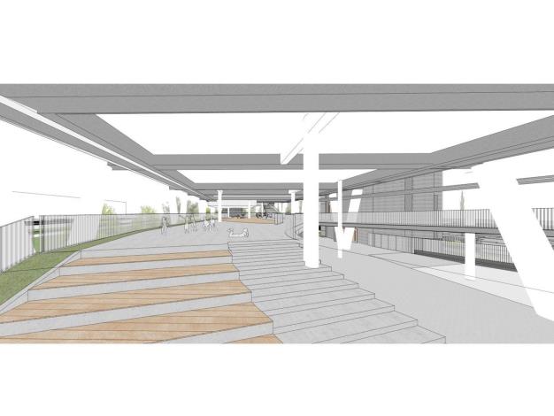 圖6-新建活動中心2樓連接東側操場直通梯模擬透視圖.JPG