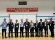 圖1內政部營建署張之明組長、臺北市政府工務局黃一平局長、新工處林昆虎處長與各縣市出席代表合影