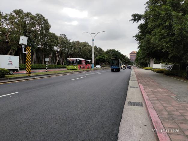 圖4北安路路面更新後照片