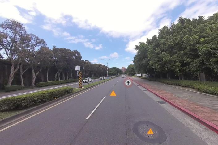 圖3北安路路面更新前照片