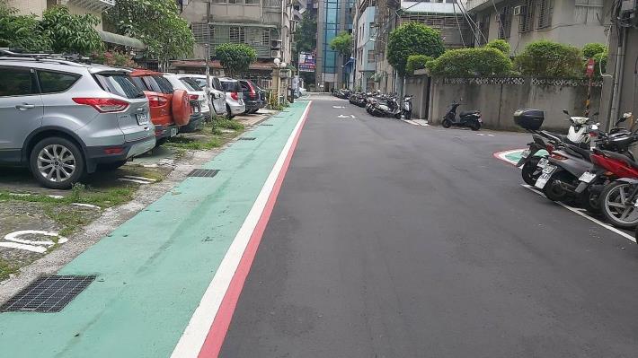 圖5四平街134巷施工後2