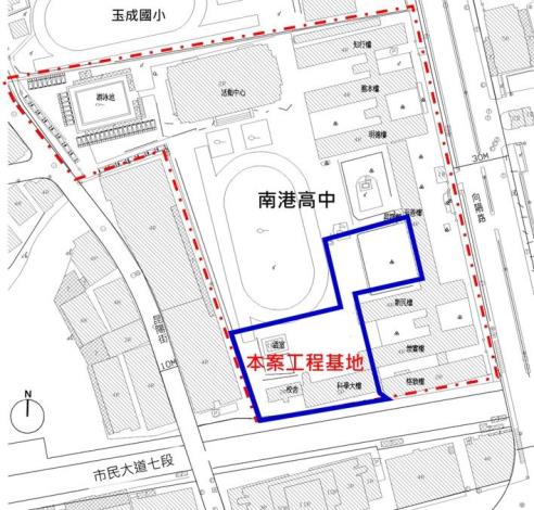 圖3 工程位置示意圖