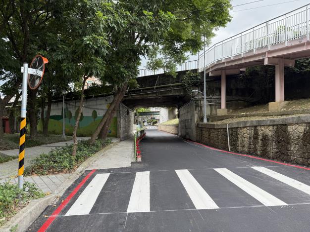 圖5北側完工遠照(東華橋旁)