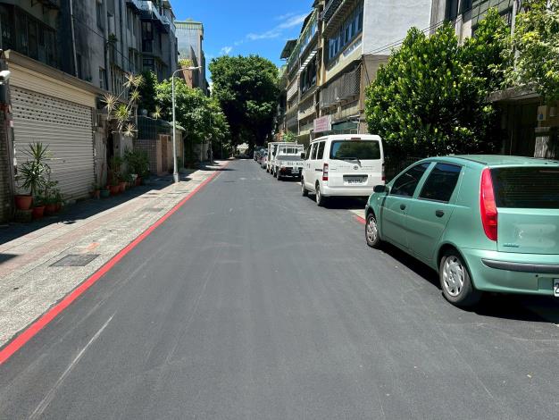 圖2路面更新完成