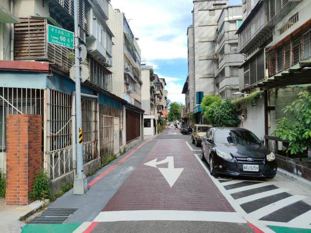 圖6新生南路三段60巷更新完成
