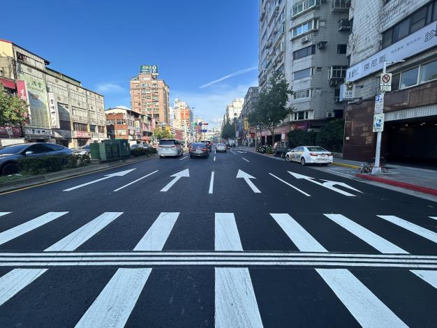 圖4南京東路4至5段（東興路口）施工後照片