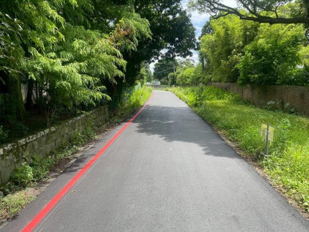 圖3愛富三街長生巷路面更新後1