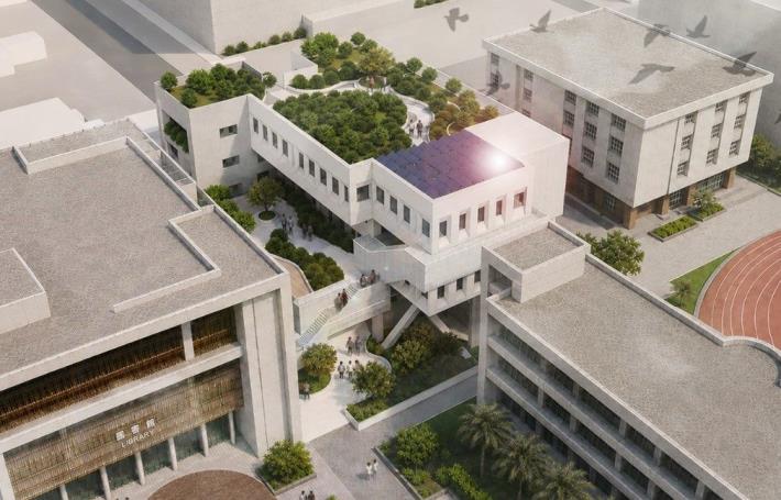 圖2全區鳥瞰透視模擬示意圖