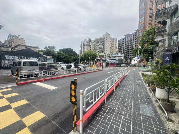 圖6 114年度一般道路更新工程開口契約(第6標)大安、文山區)- 浦城街行人友善區改造
