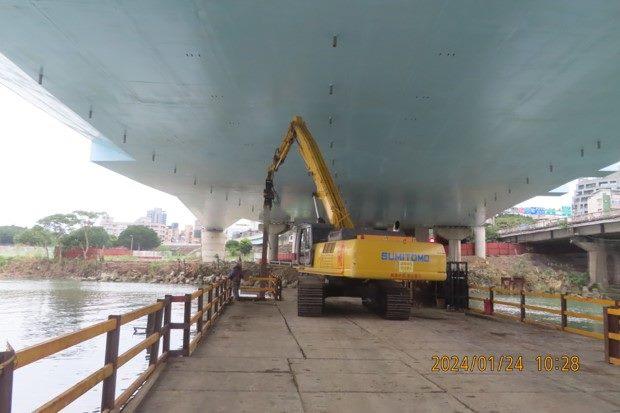 11301-施工便橋拆除作業