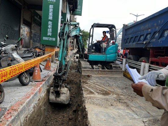 11305-重慶南路集水井及舊溝開挖