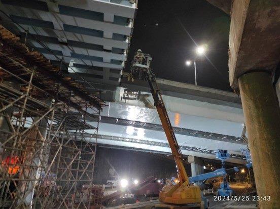 11305-機車道L鋼構吊裝