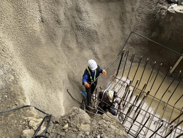 11407-上游牽引道基礎鋼筋綁紮