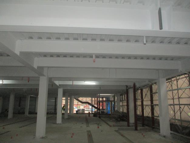 11003-中繼市場1F鋼構防火漆噴塗