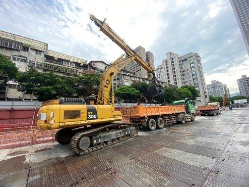 第五階土方開挖  
